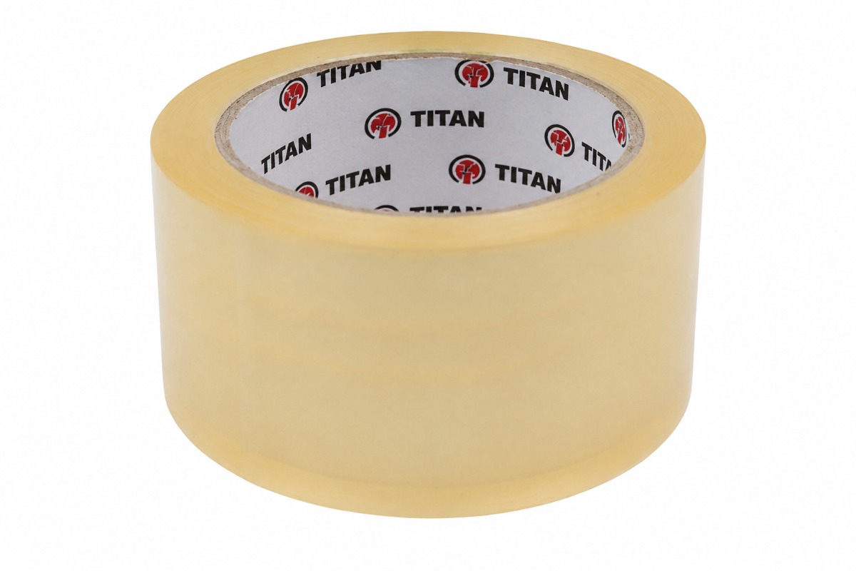 Titan High Tack tape transparant - 48mm x 132m x 35my