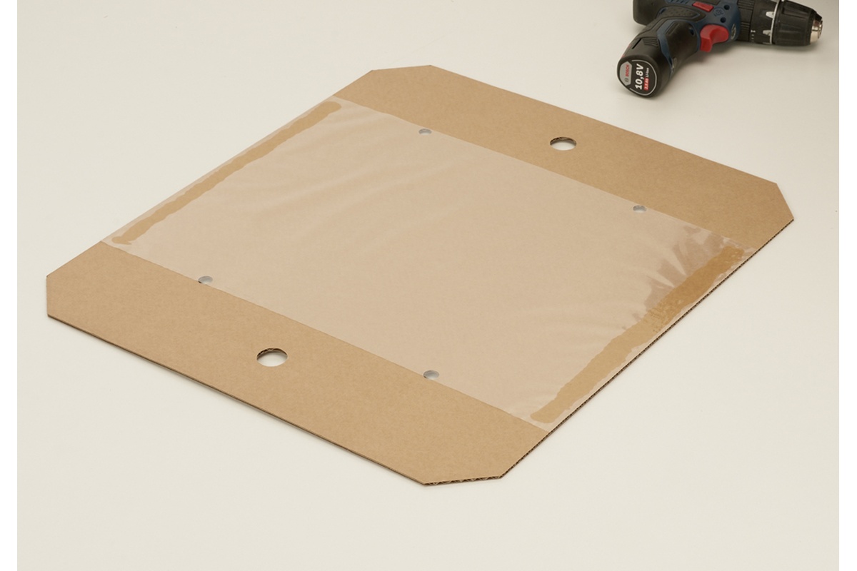 Speedbox retour dozen + fixeertray - 250 x 155 x 110mm (20 st)