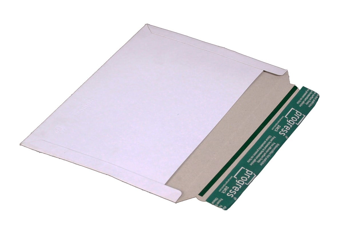 Kartonnen enveloppen wit - 225 x 160mm (100 st)
