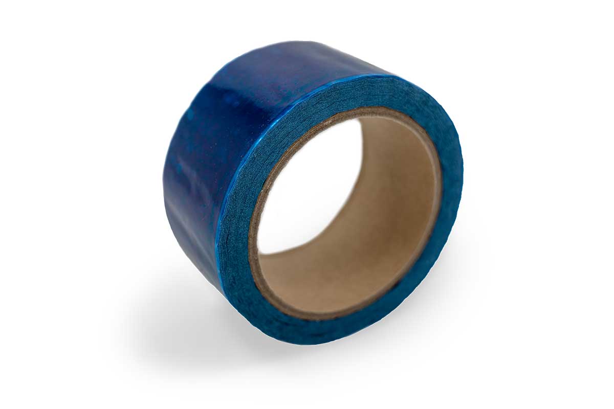 Security tape blauw - 50mm x 50m