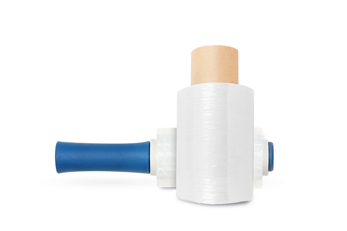 Bundelfolie transparant links+rechts - 10cm x 150m x 20my