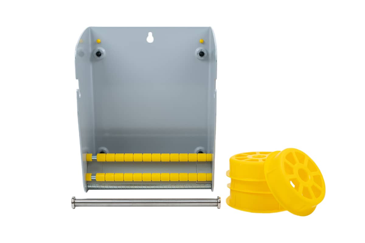 Etiketten dispenser Uni LD616 - 16,5cm breed (voor 3 rollen)