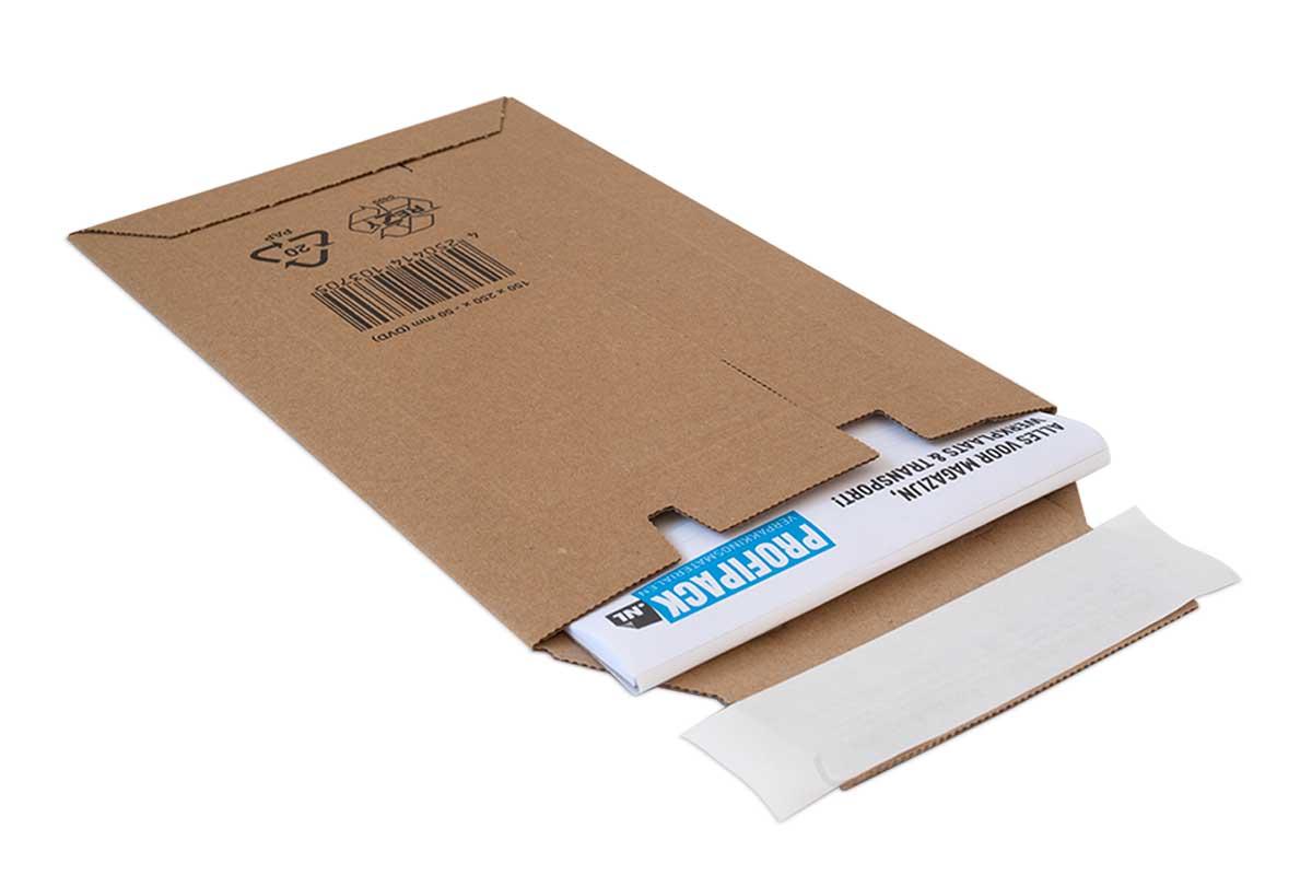 Kartonnen enveloppen Premium - 187 x 272 x 0-50mm (100 st)