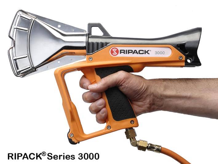 Krimppistool Ripack 3000 set  - Ripack 3000 + Gasfleshouder
