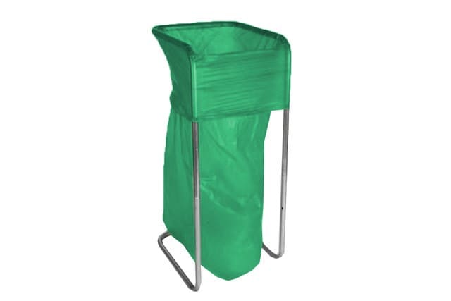 Grote afvalzakken groen 400L geperforeerd - 70 x 15/15 x 200cm x 40my (50 st)