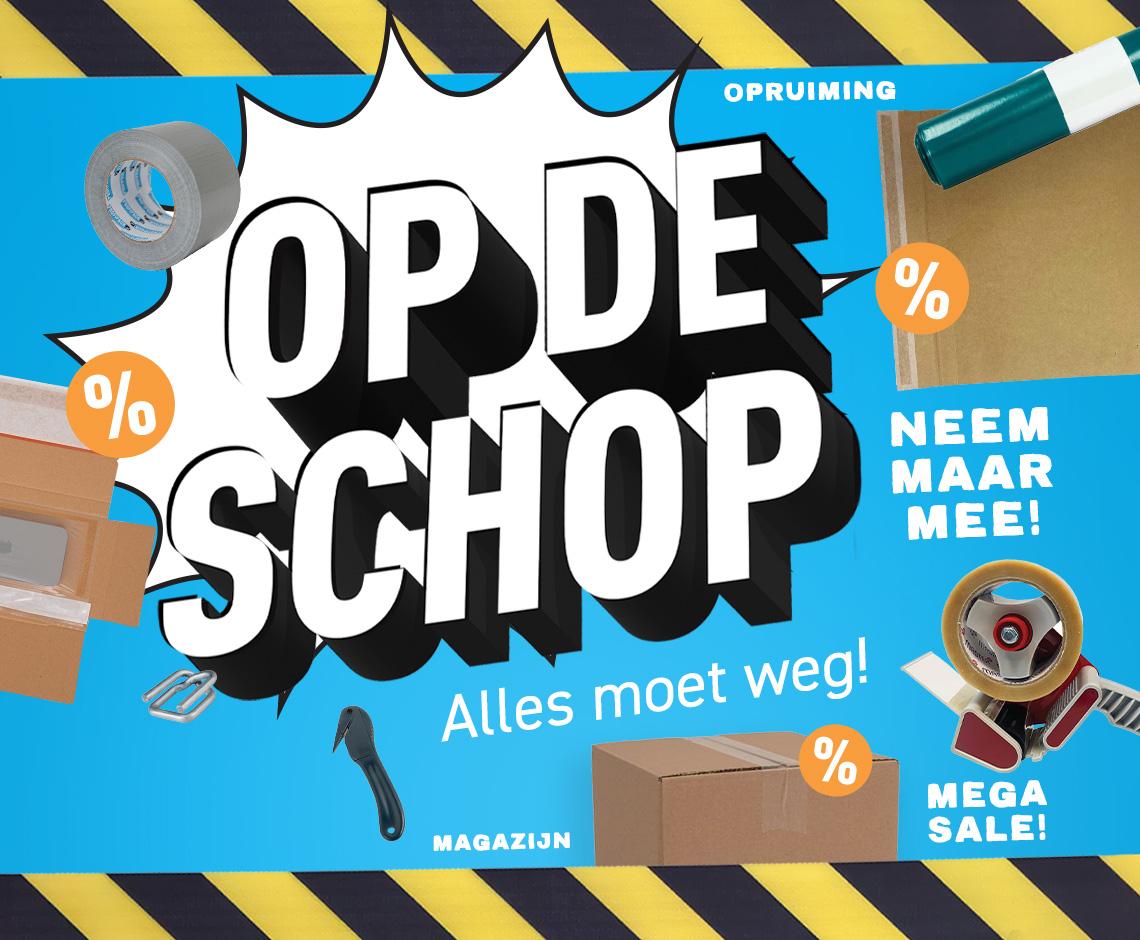 Op de schop - grote sale bij Profipack
