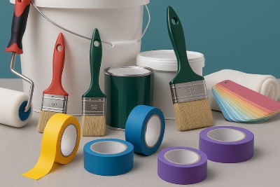 De juiste schilderstape kiezen? Zo helpen de kleuren je op weg