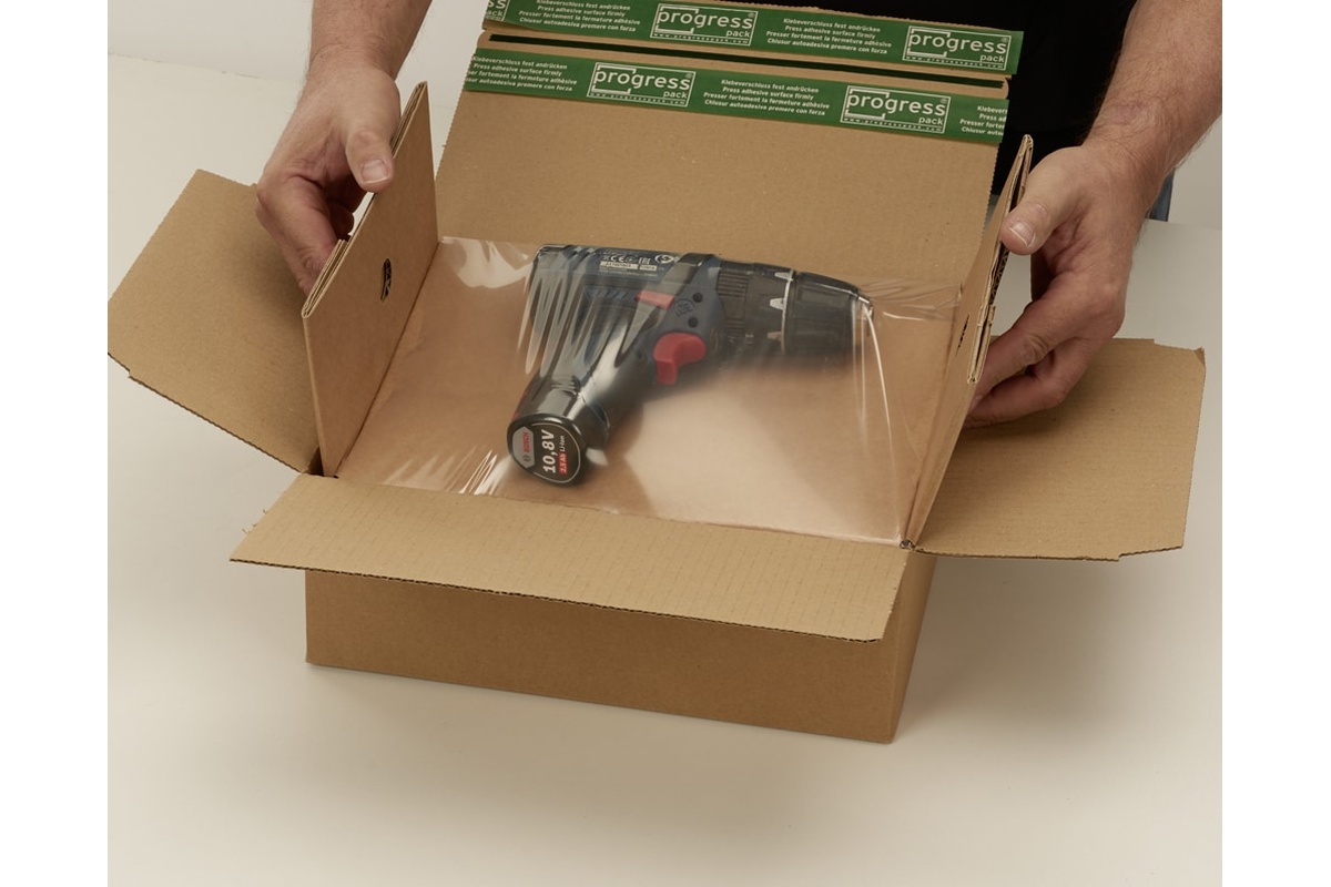 Speedbox retour dozen + fixeertray - 160 x 130 x 70mm (20 st)