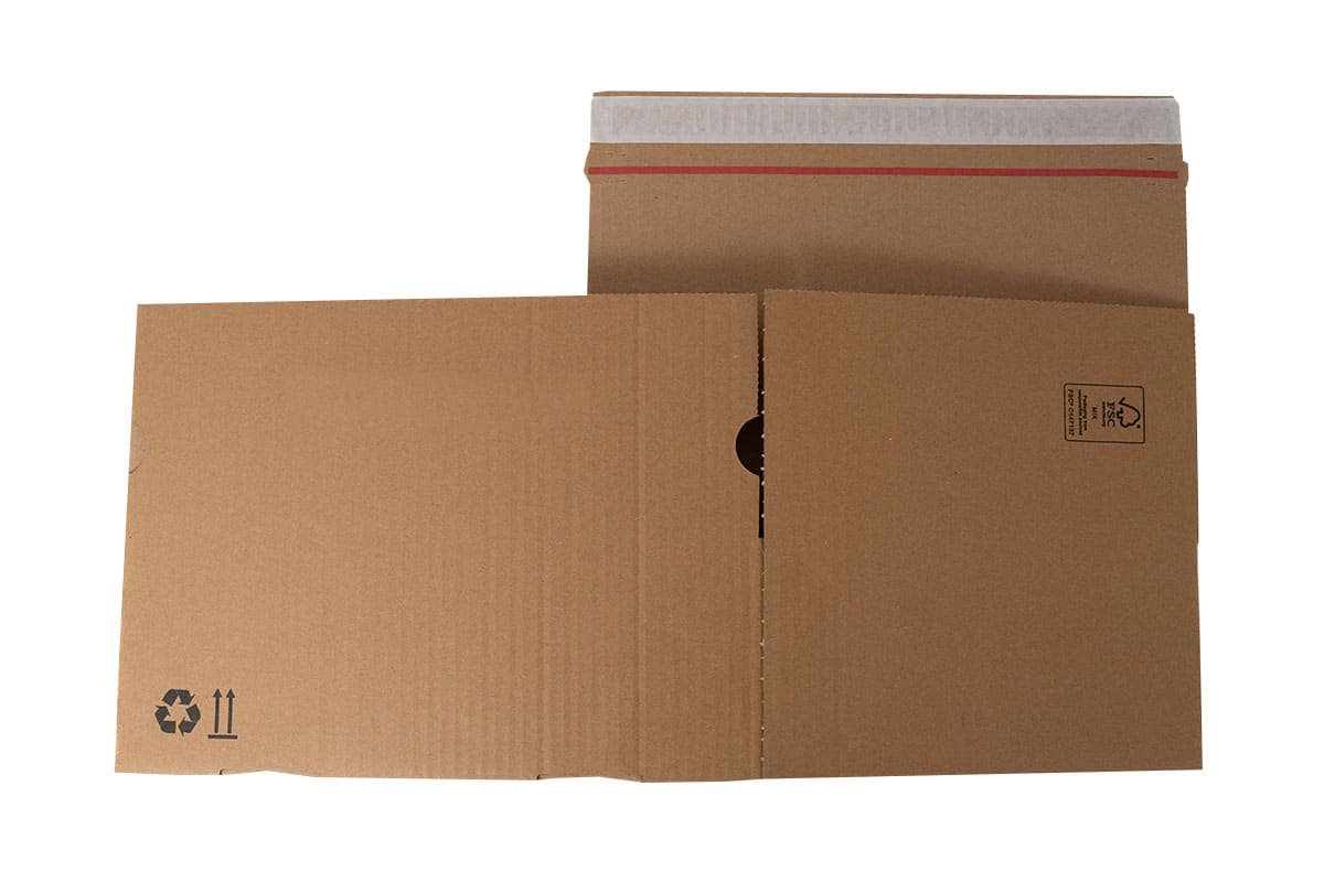 Autolock doos bruin - 210 x 180 x 130mm