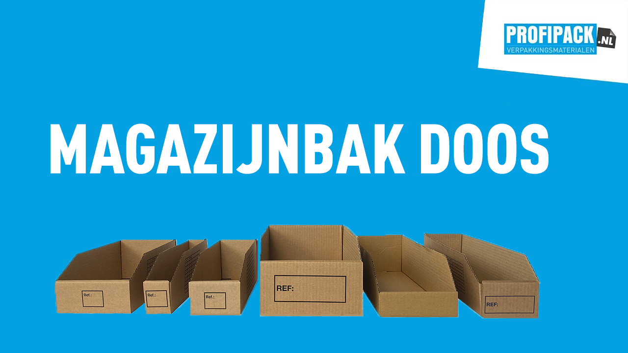 Magazijnbak doos - 300 x 200 x 150mm