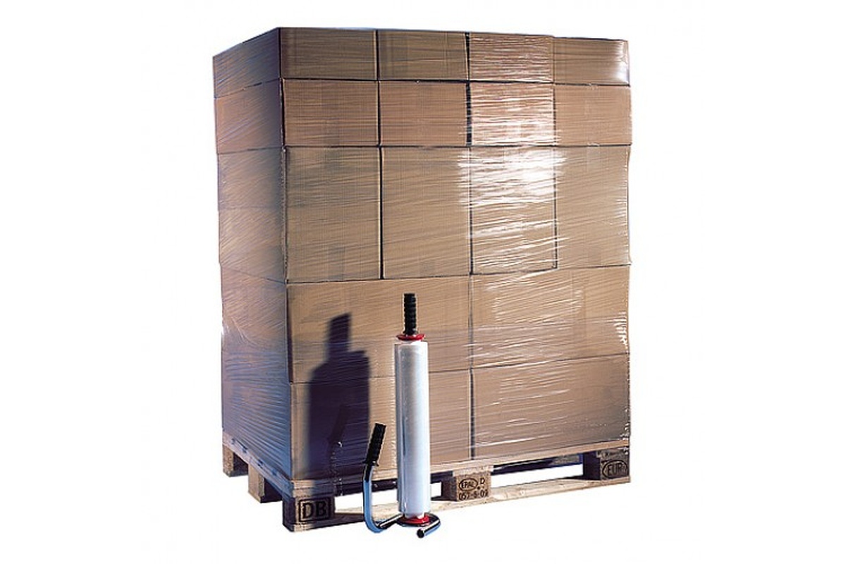Handwikkelfolie transparant - 50cm x 300m x 17my