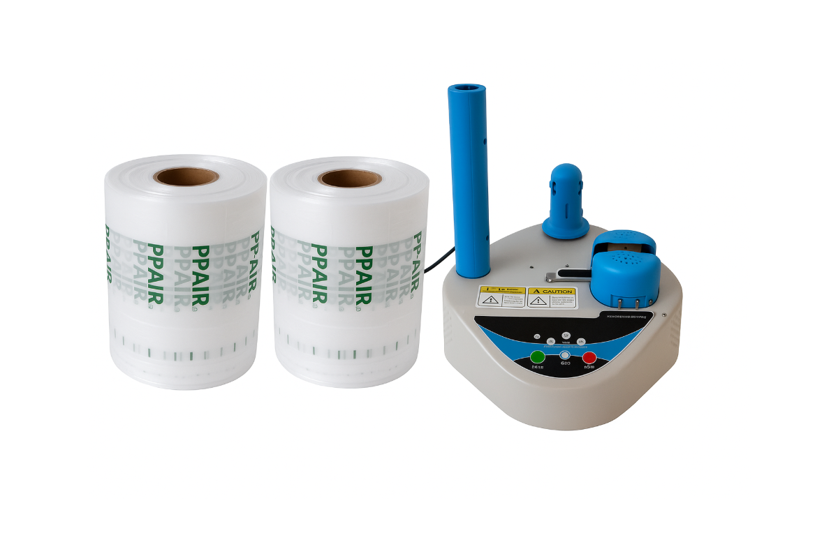 Luchtzakjes Machine Easy - met 2 rollen folie Luchtzakjes Machine Easy - met 2 rollen folie