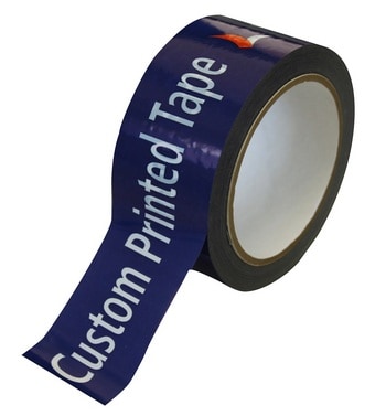 Bedrukte PVC tape - 50mm x 66m (3 kleuren)