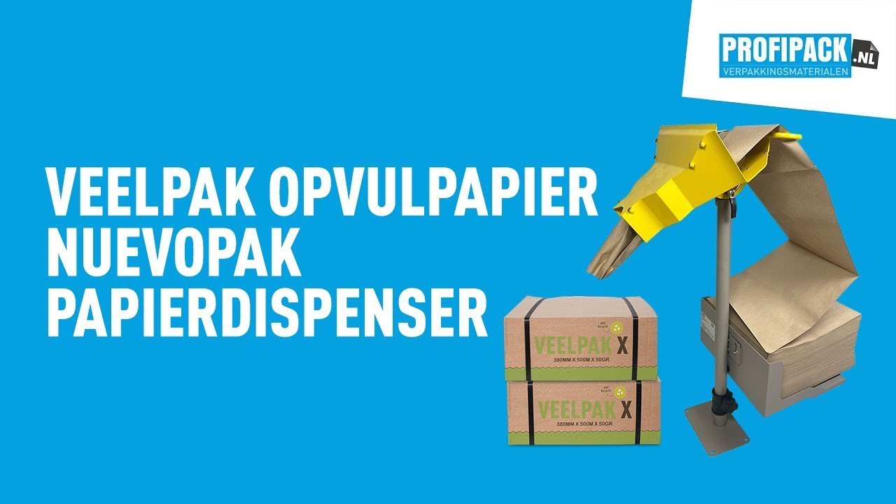 Veelpak X opvulpapier - 380mm x 360m x 80gr
