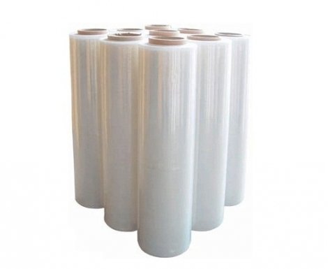 Handwikkelfolie transparant - 45cm x 300m x 17my