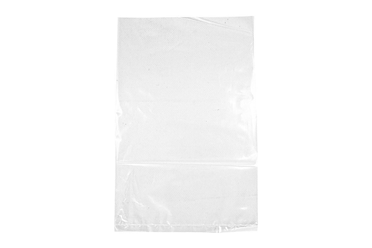 Plastic zakken transparant - 60 x 80cm x 50my (250 st)