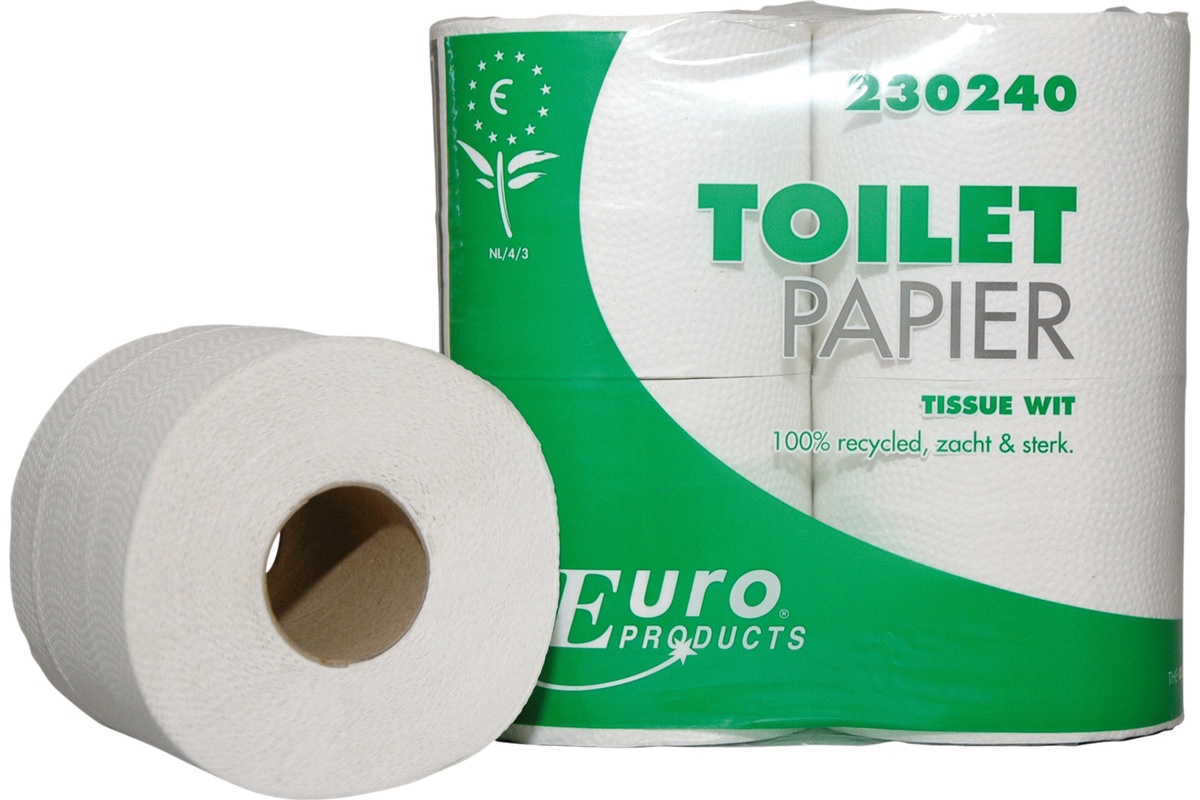 ECO toiletpapier gerecycled 2-laags - 400 vel (40 rollen)
