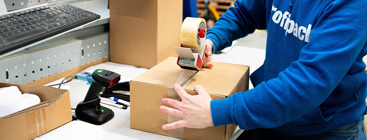 bij profipack tape dispensers bestellen