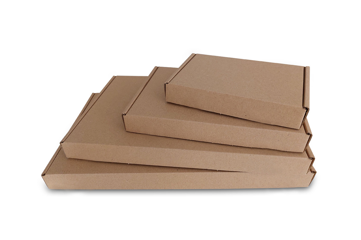 Brievenbusdozen bruin A5 - 220 x 155 x 27mm