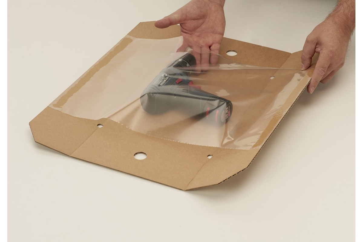 Speedbox retour dozen + fixeertray - 160 x 130 x 70mm (20 st)