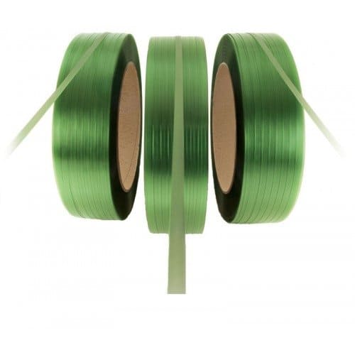 PET omsnoeringsband groen - 15,5mm x 1750m x 0,70mm
