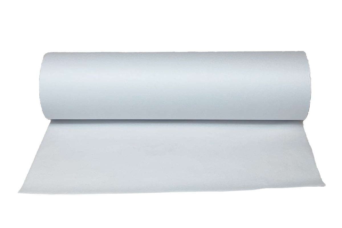 Zijdevloeipapier wit - 300mm x 135m x 20gr