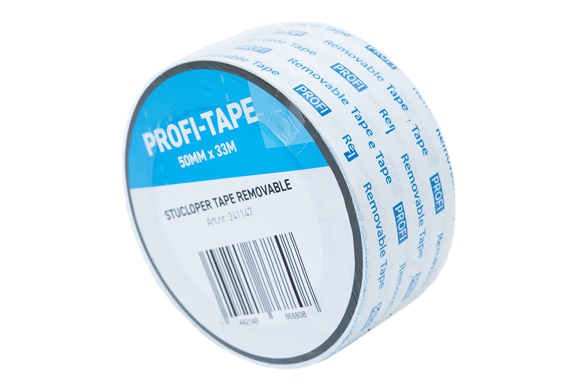 Stuclopertape removable - 50mm x 33m