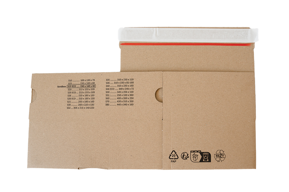 Autolock doos ECO - 213 x 153 x 109mm