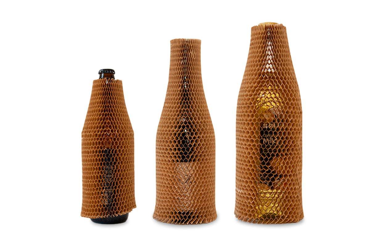 Kartonnen honingraat sleeve L - 450mm x 50g (200st)