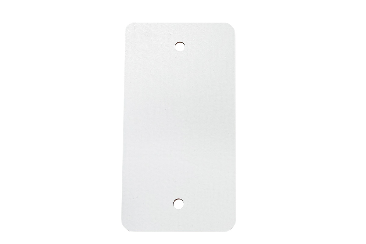 Metalen labels wit - 55 x 100mm (1.000 st) Metalen labels wit - 55 x 100mm (1.000 st)