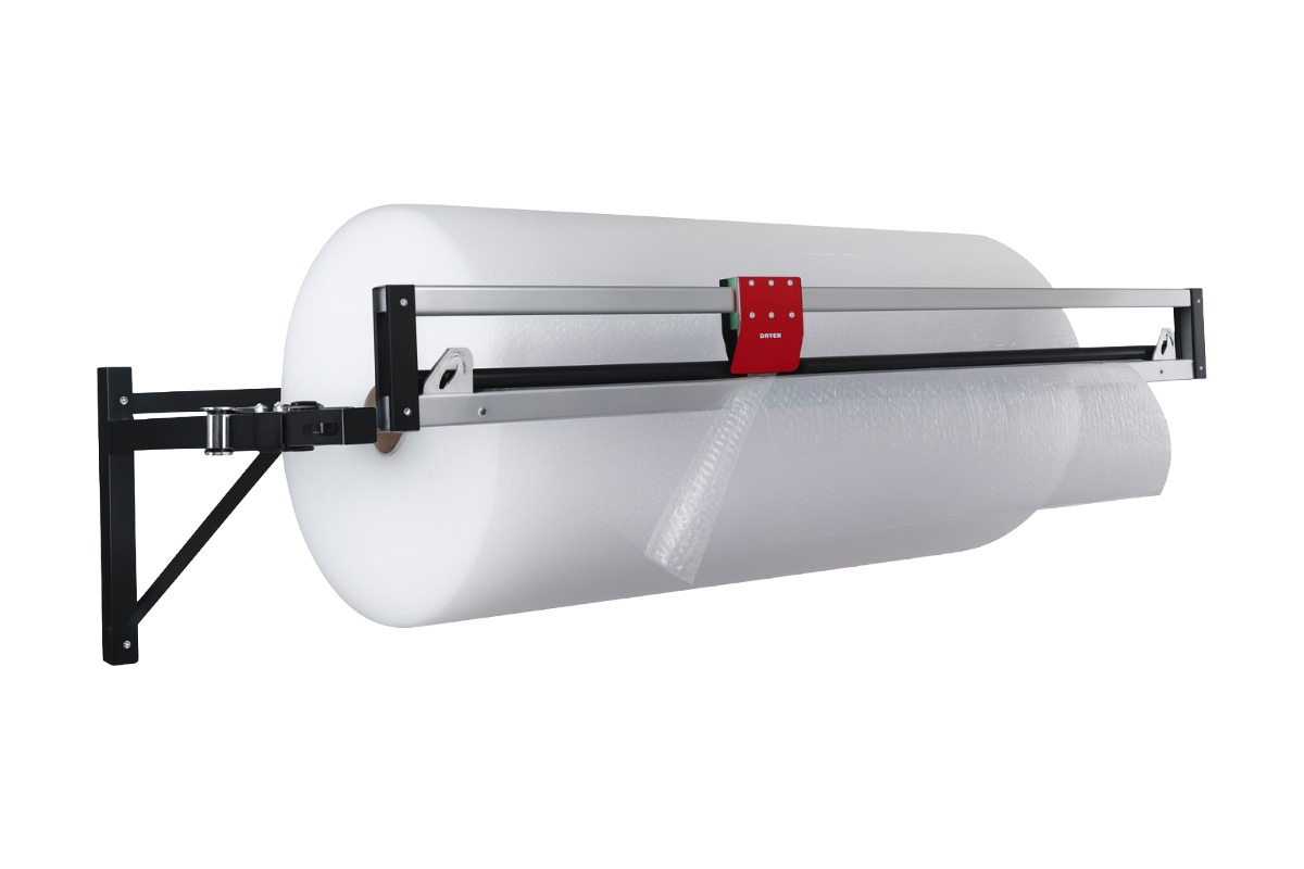 Wand afroller met afsnijmes RHZ 100cm