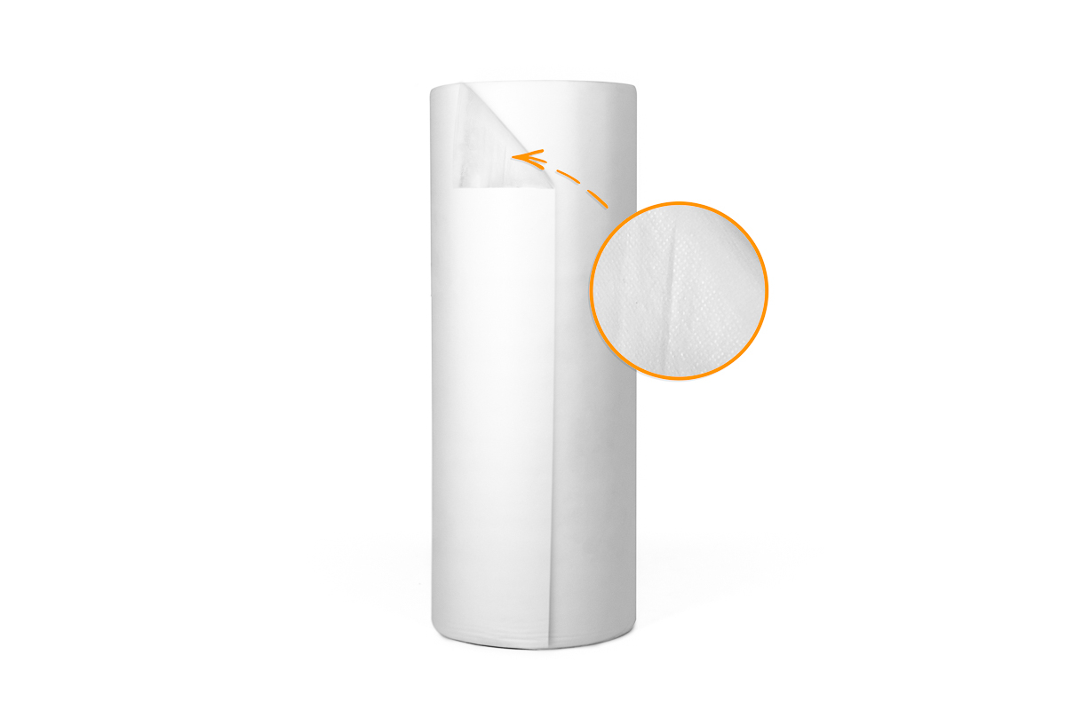 Spinvliesfolie - 100cm x 500m x 50gr/m2