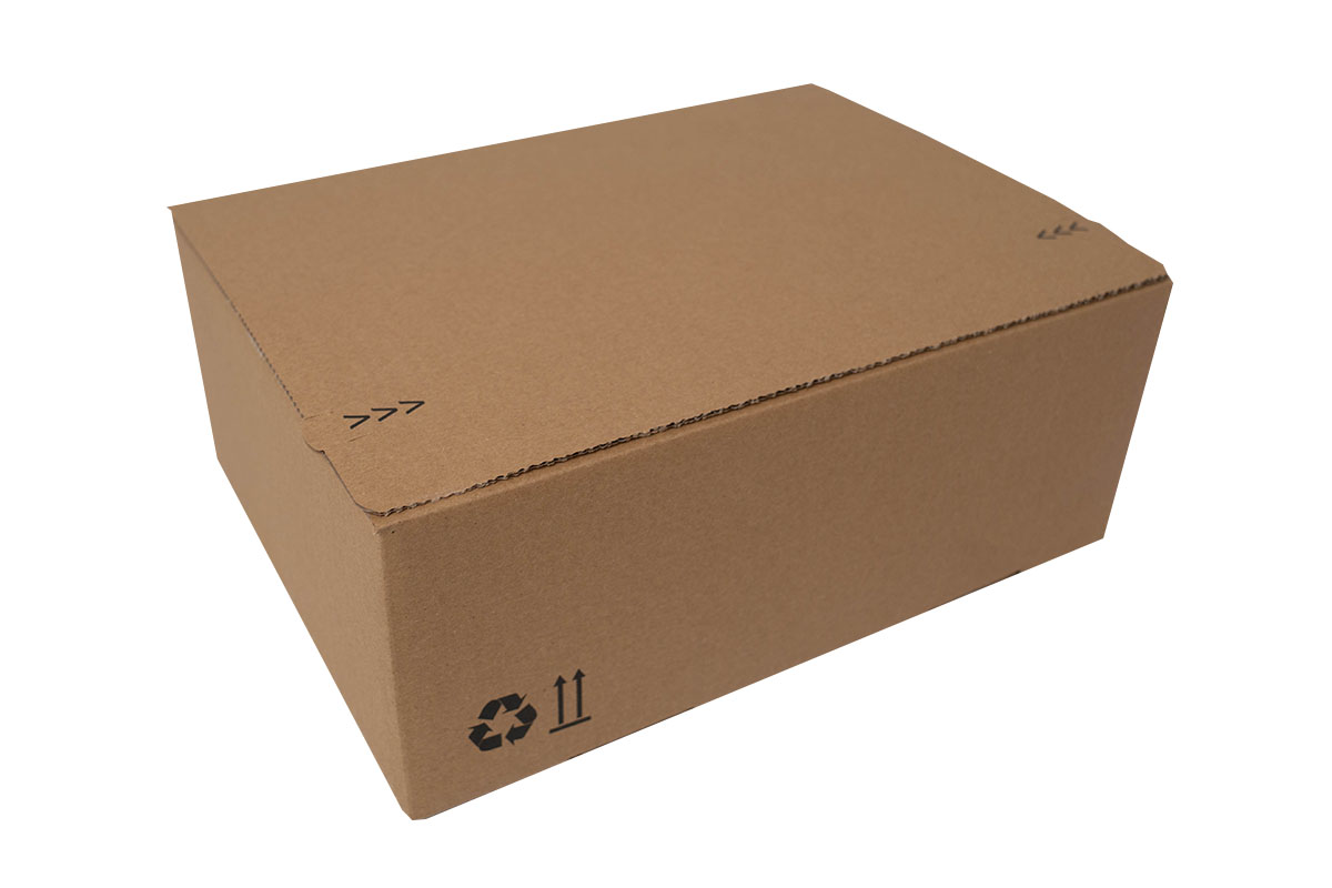 Autolock doos bruin + fixeertray - 310 x 230 x 110mm