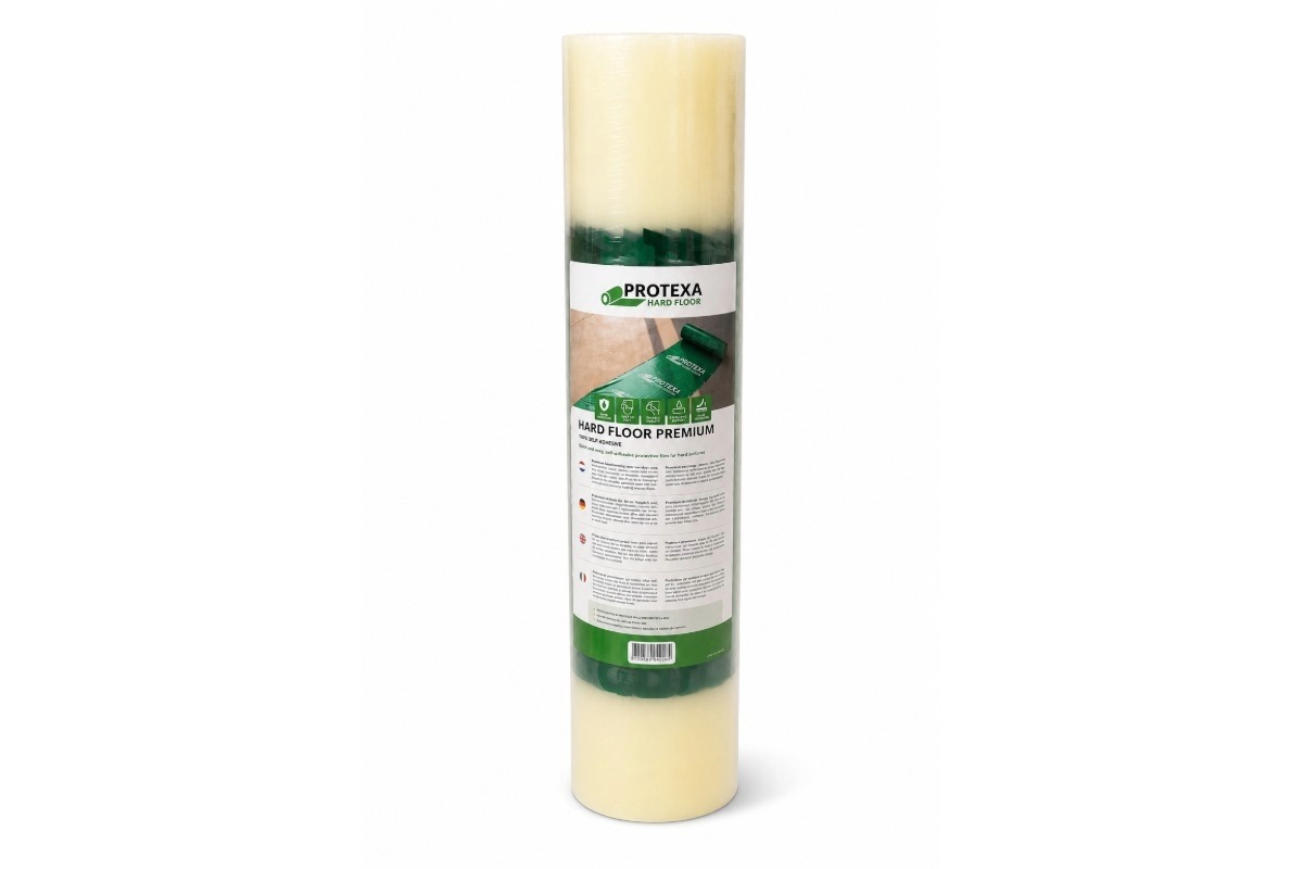 Protexa Hard Floor Premium Afdekfolie zelfklevend - 60cm x 60m x 100my