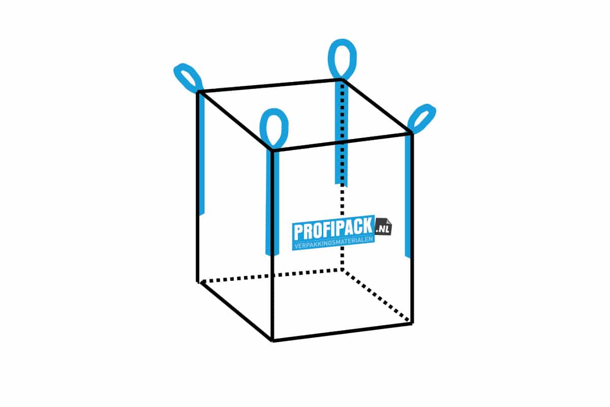 Big bag heavy duty - 90 x 90 x 110cm (1 kuub) 2000 kg
