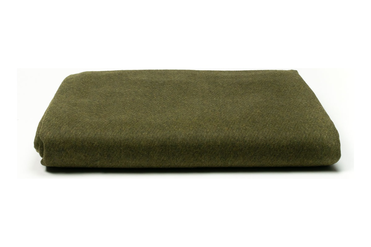 Legerdekens Alfa groen - 160 x 225cm x 50% wol