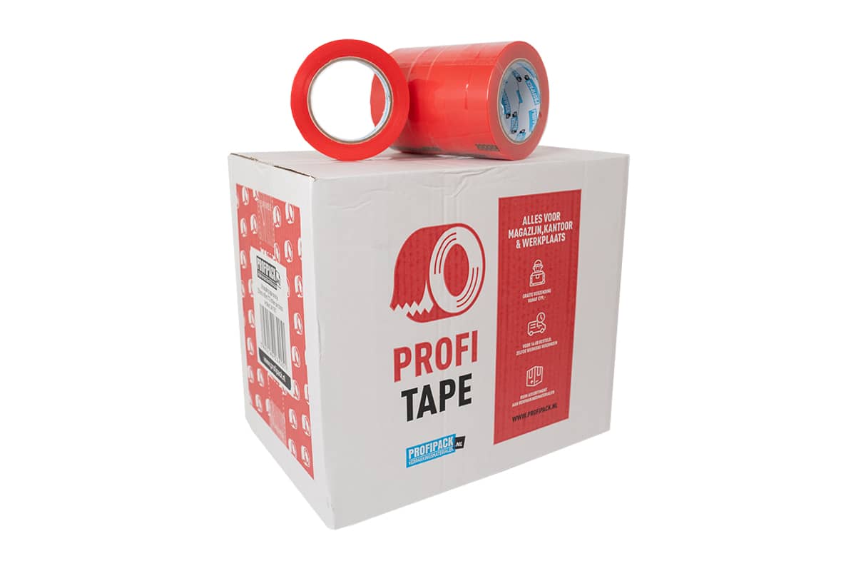 strapping tape oranje | bij Profipack kopen