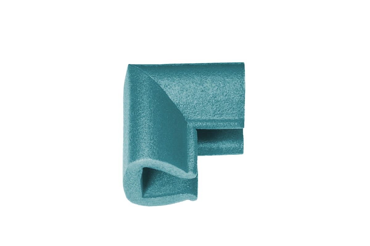 U Schuimprofiel hoekstuk - 25/44mm x 10cm