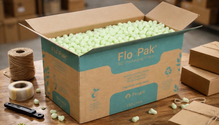 Biologisch afbreekbaar opvulchips