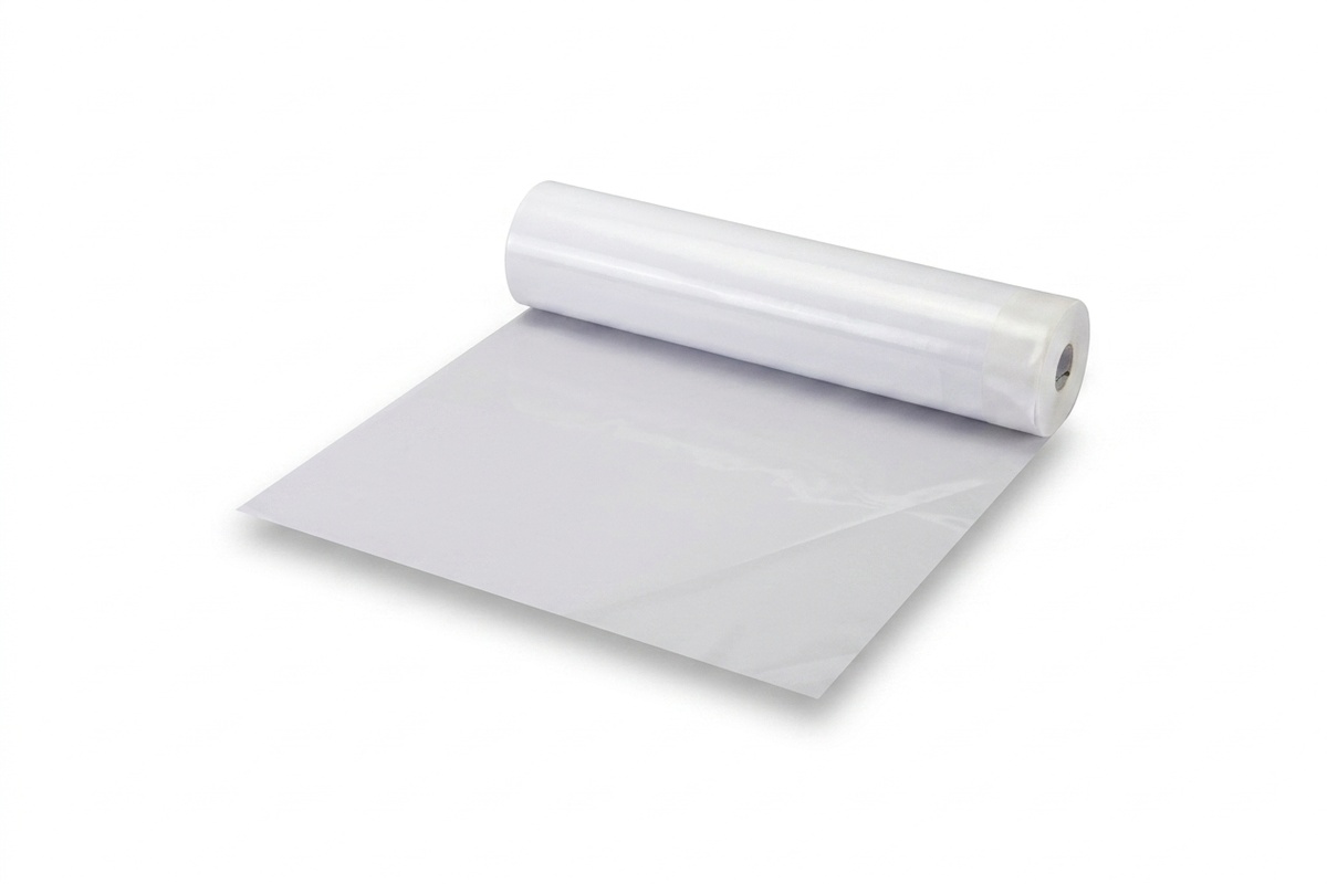 Krimpfolie transparant (steiger) - 300cm x 50m x 150my