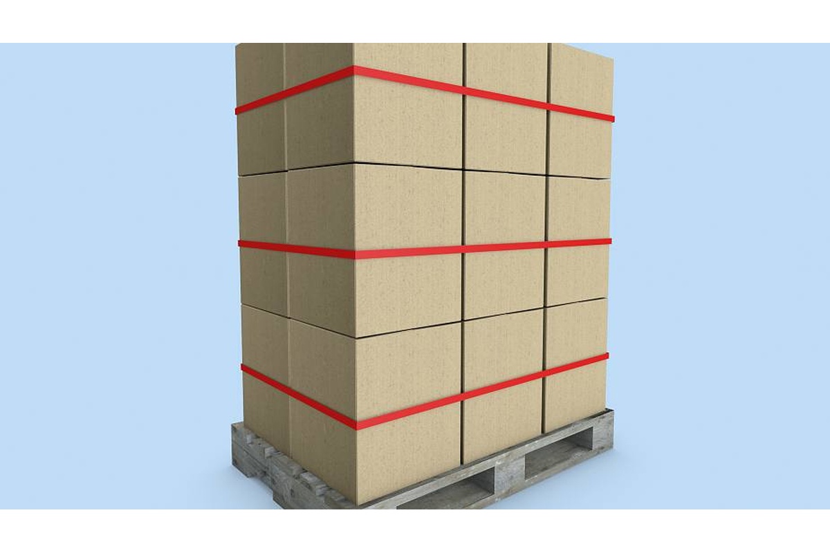 Strapping tape oranje - 15mm x 66m