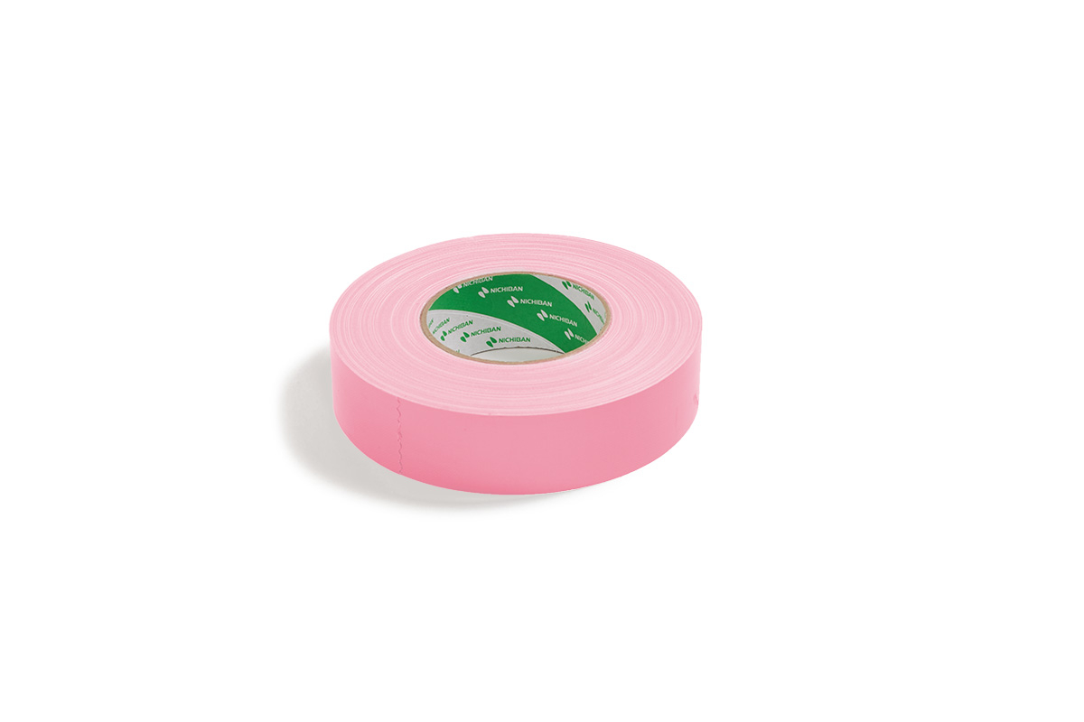 Nichiban® 1200 gaffa tape roze - 25mm x 50m Nichiban® 1200 gaffa tape roze - 25mm x 50m