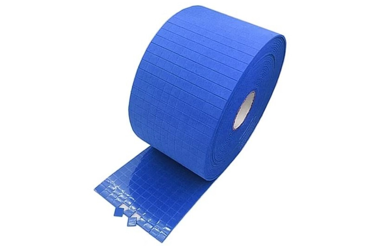 Foampads glas blauw - 20 x 20 x 4mm (8.000st)