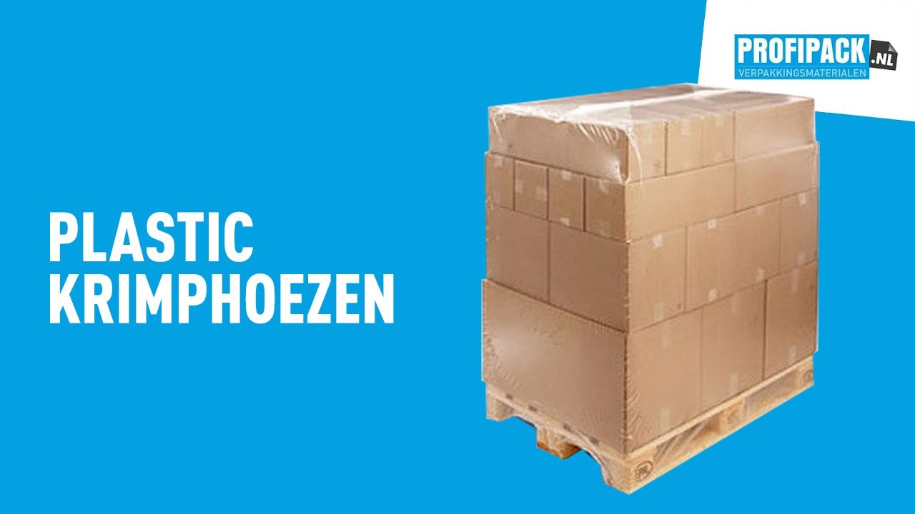 Plastic krimphoezen - 1300 x 550/550 x 2500mm x 100my