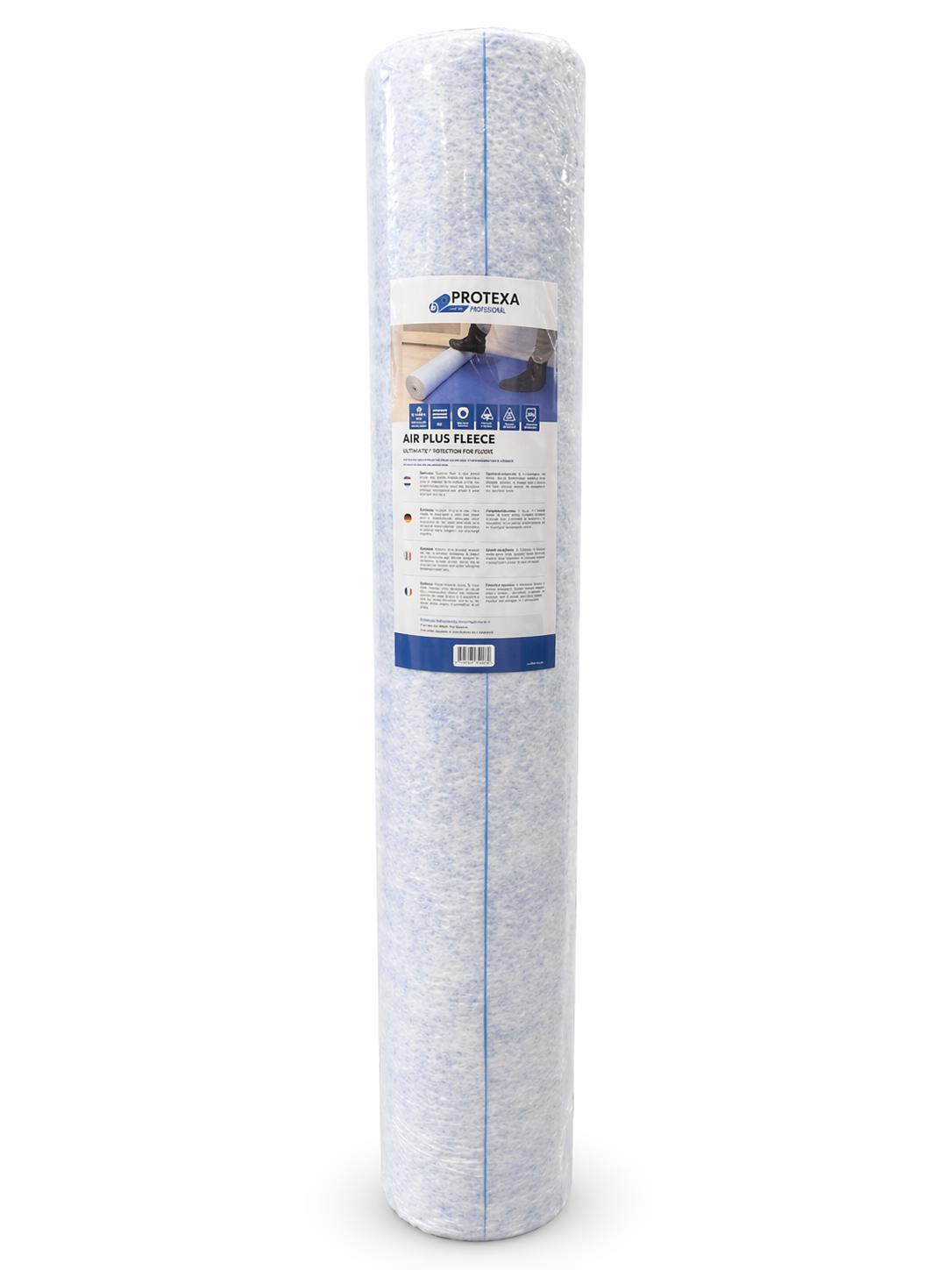 Vloer afdekvlies AirPlus ademend en vloeistofdicht - 100cm x 25m x 180gr