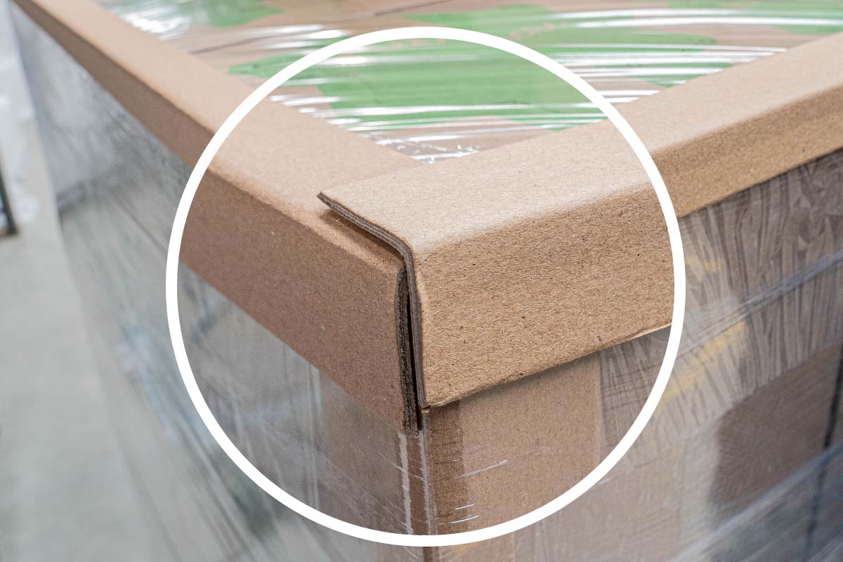 Kartonnen hoekprofielen - 60 x 60 x 2000mm x 5mm Kartonnen hoekprofielen - 60 x 60 x 2000mm x 5mm