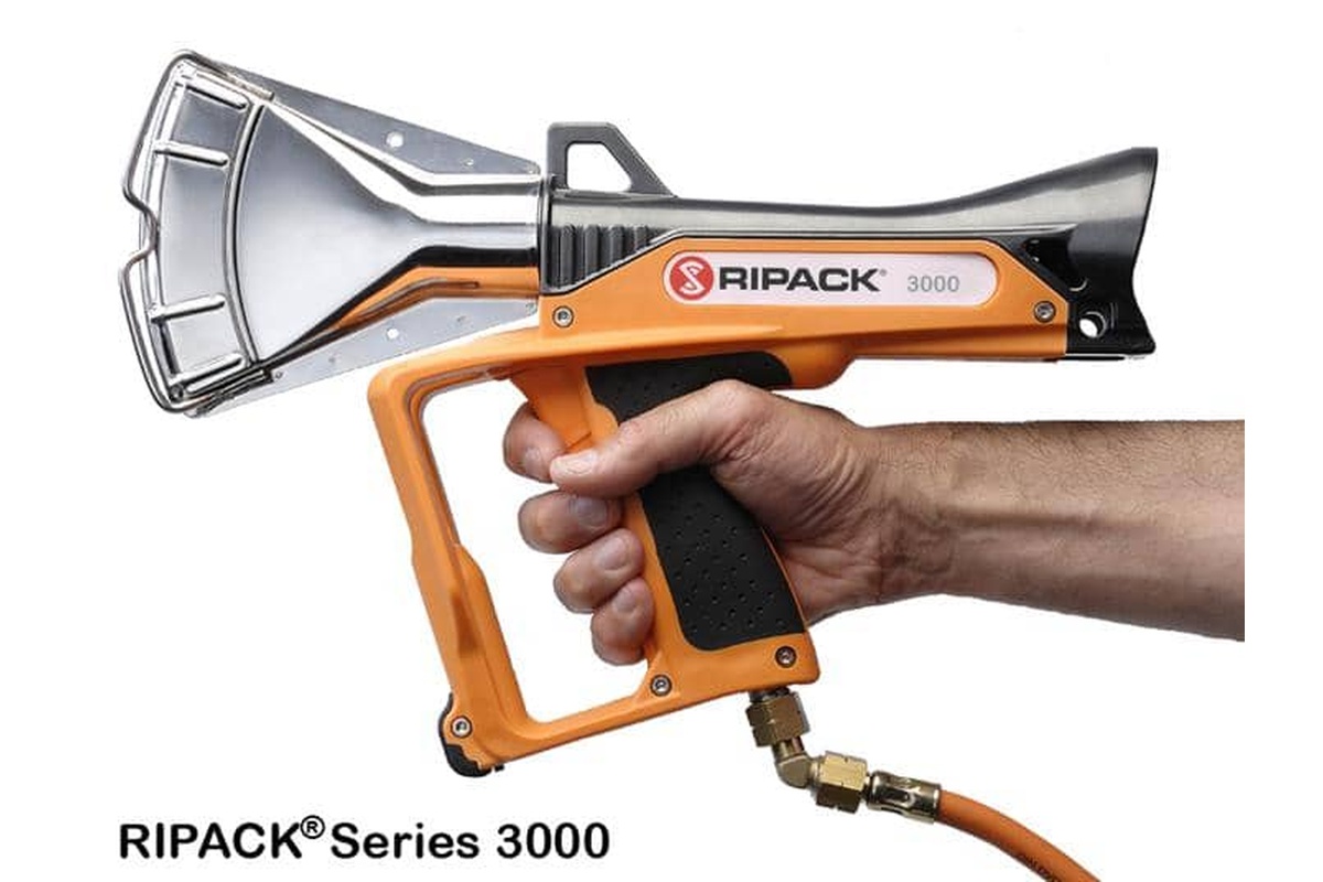 Krimppistool Ripack 3000 set  - Ripack 3000 + Gasfleshouder