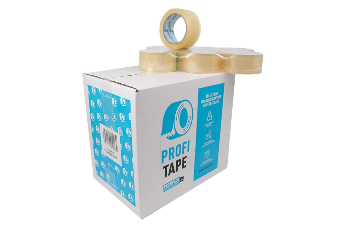 High Tack tape transparant - 48mm x 66m