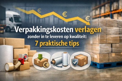 Verpakkingskosten verlagen: 7tips